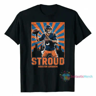 C.J. Stroud Poster Houston Football Tee