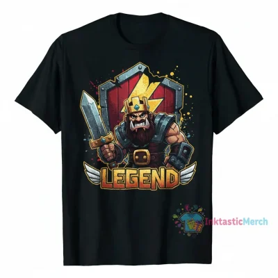 Clash of Clans Legend T-Shirts Men's Heavyweight T-shirt