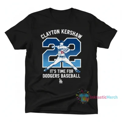 Clayton Kershaw #22: Dodgers Baseball is Back Shirt