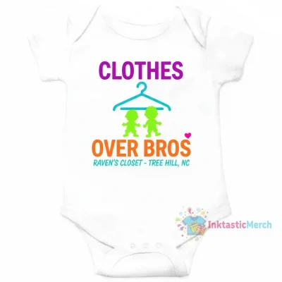 Clothes Over Bros logo shirt – One Tree Hill, Brooke Davis Onesies Kids's Short Sleeve Onesie 12M White