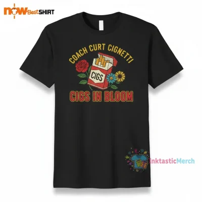 Coach Curt Cignetti Cigs in Bloom T-Shirt