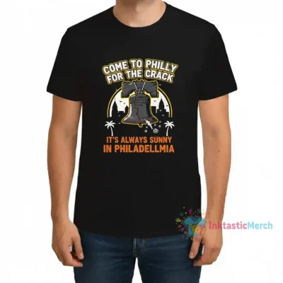 Philly for the Crack - Always Sunny in Philadelphia - Men's Heavyweight T-Shirt