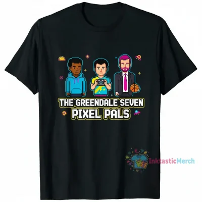 Community Show Characters Heavyweight Tee - Black