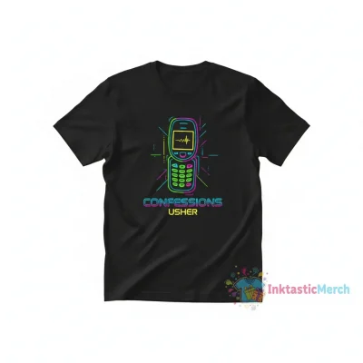 Usher Confessions Heavyweight Tee - Black