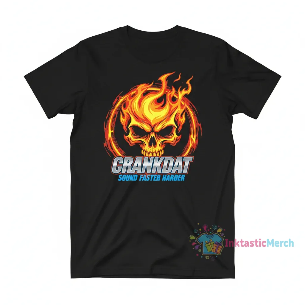 Crankdat Flames Logo T-Shirt - Official Merch 1 Crankdat Flames Logo T-Shirt - Official Merch