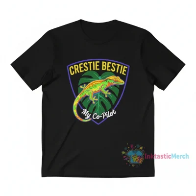 Crestie Bestie: The Heartwarming Crested Gecko Owner Shirt