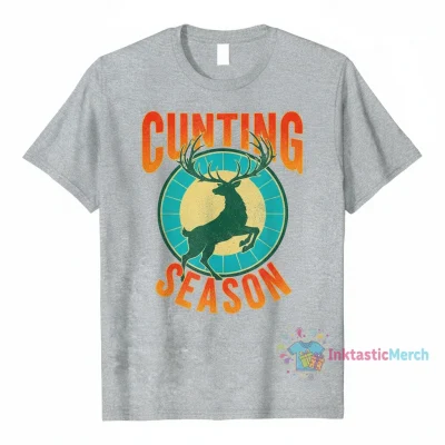 Embrace the Cunting Season with our Artistic Shirt