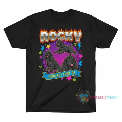 Custom Bootleg Pet Shirt - Retro Collage Tee