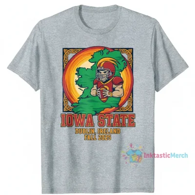 Iowa State Cyclones Football Mascot T-Shirt - Ireland Edition