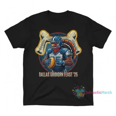 Dallas Cowboys Thanksgiving Turkey Player 2025 Shirt