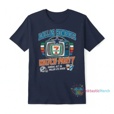 Dallas Cowboys WatchParty 7-Eleven T-Shirt | Official Fan Apparel