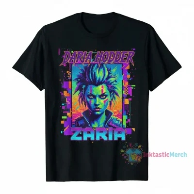 Zaria Hodder Daria Retro Bitmap Tee