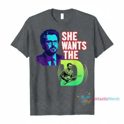 Dave Matthews 'She Wants the D' Graphic T-Shirt | Music Fan Apparel