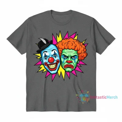 Dave Portnoy Michael Rapaport Clown T-Shirt - Premium Men's Heavyweight Tee