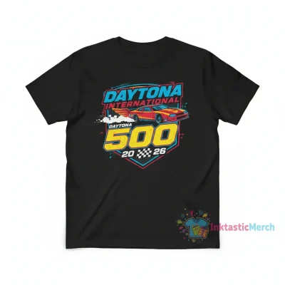 Daytona International 2026 Daytona 500 Logo T-Shirt