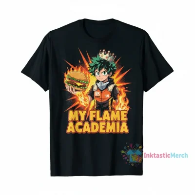 Deku Burger King My Hero Academia T-Shirt
