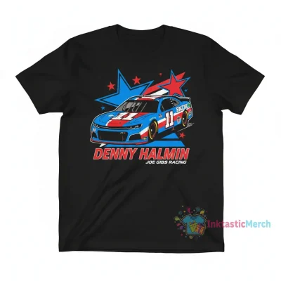 Denny Hamlin Patriotic Racing Tee