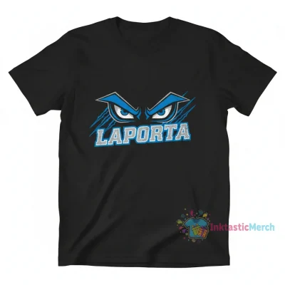 Detroit Lions Sam LaPorta Tight End Eyes T-Shirt - Ultimate Fan Gear
