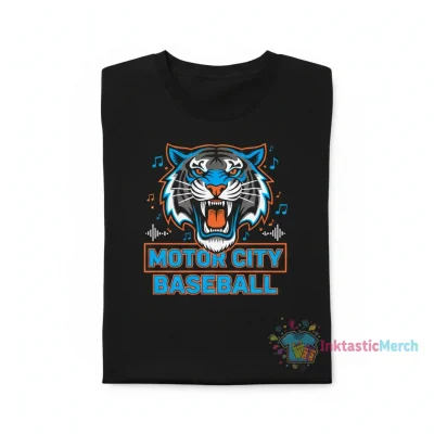 Detroit Tigers City Connect Motown Baseball Shirt