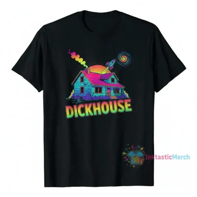 Dickhouse Men's Heavyweight T-Shirt - Black