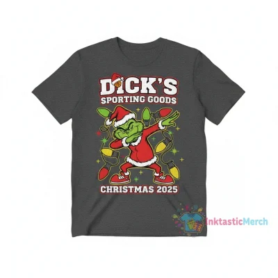 DICK'S Sporting Goods x Grinch Dabbing Christmas 2025 Shirt