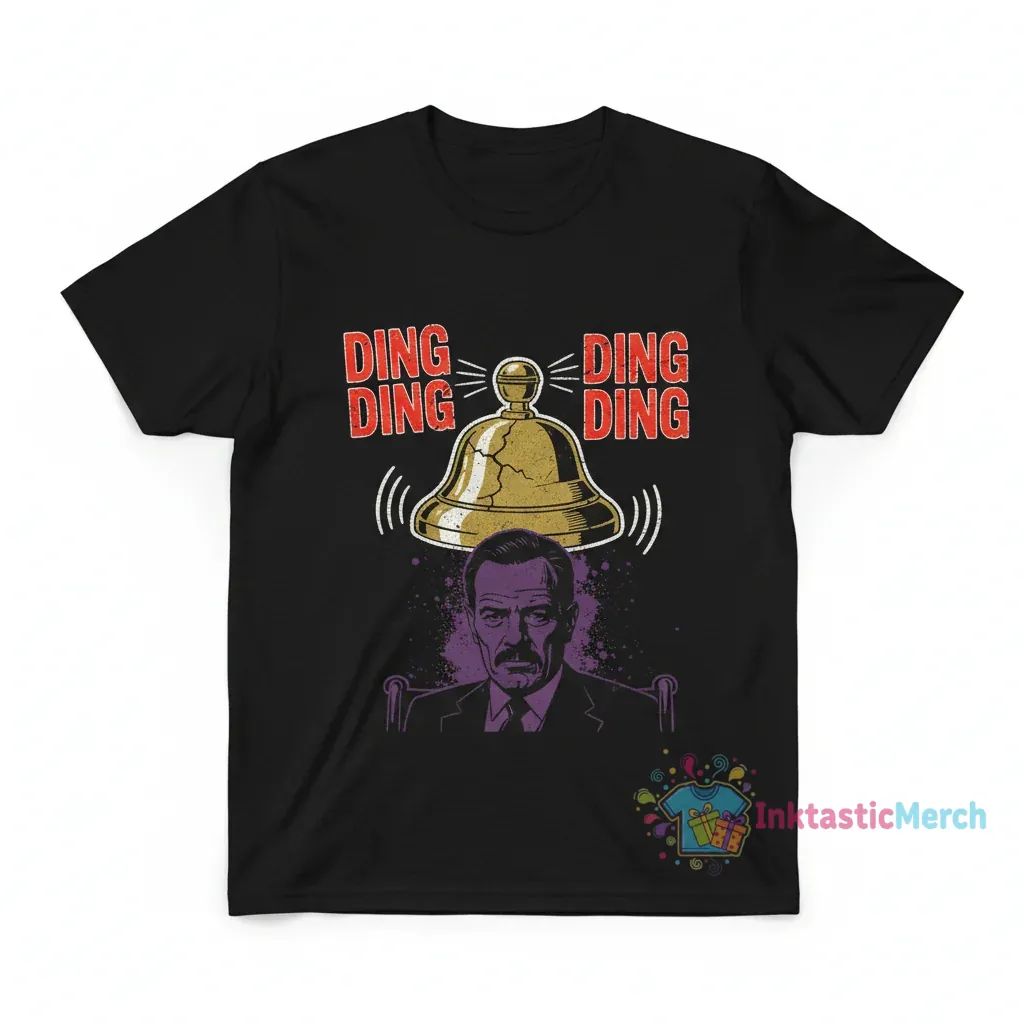 Hector Salamanca 'Ding Ding Ding' Breaking Bad Fan Tee 1 Hector Salamanca 'Ding Ding Ding' Breaking Bad Fan Tee