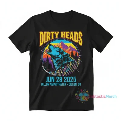 Dirty Heads Jun 28 2025 Dillon Amphitheater Dillon CO T-Shirt
