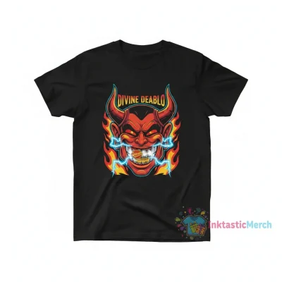 Divine Deablo Lightning McQueen Grillz Shirt
