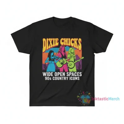 Dixie Chicks T-Shirt | 90's Country Merchandise | The Chicks Band Tee