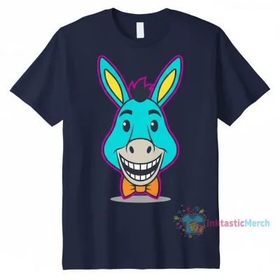 Shrek Donkey Movie Classic T-Shirt - Men's Heavyweight Royal Blue