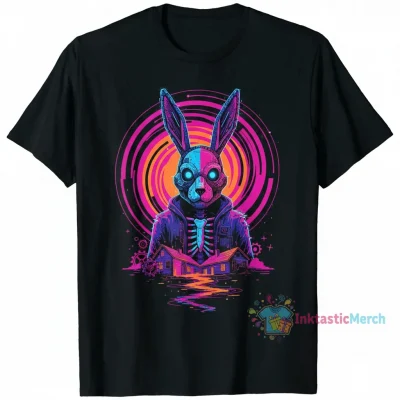 Donnie Darko Skeleton T-Shirt - Men's Heavyweight Black - Size S