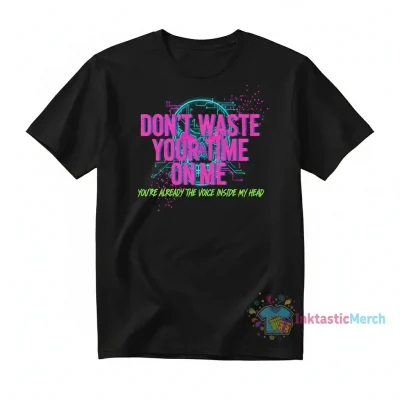 Blink-182 "Don't Waste Your Time" Heavyweight Tee - Black (S)