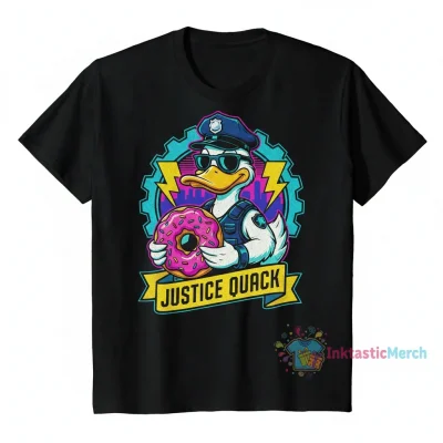Donut Operator Justice Quack T-Shirt