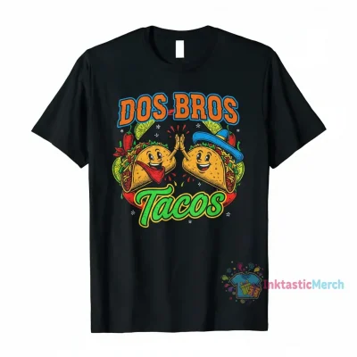 DOS BROS TACOS - Tacos - T-Shirt Men's Heavyweight T-shirt