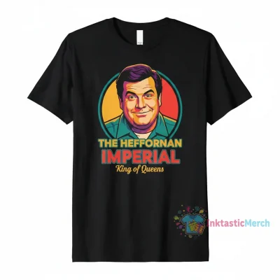 Doug Heffernan King of Queens Men's Heavyweight T-Shirt - Black, Size S