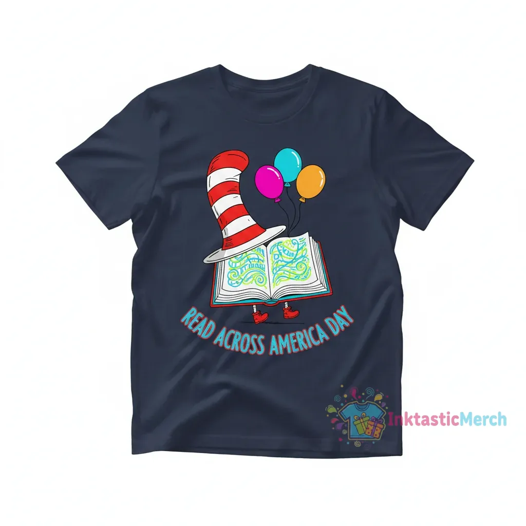 Dr. Seuss Day Read Across America Day T-Shirt 1 Dr. Seuss Day Read Across America Day T-Shirt