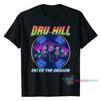 Dru Hill Men's Heavyweight T-Shirt - Black (Size S)