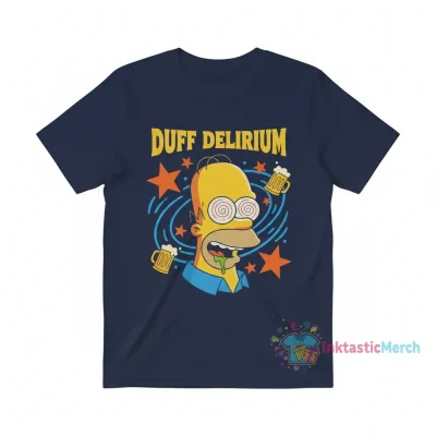 Drunk Homer Simpson T-Shirt | Pop Culture Cartoon Apparel