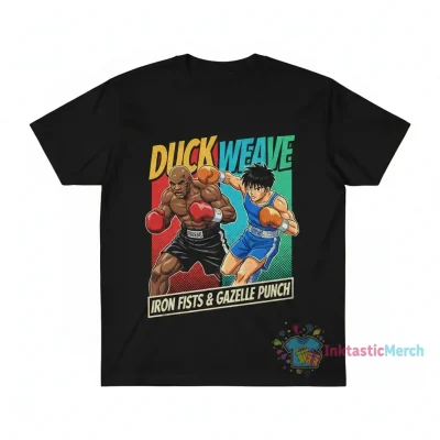 Duck and Weave Mike Tyson x Ippo Makunouchi Graphic T-Shirt