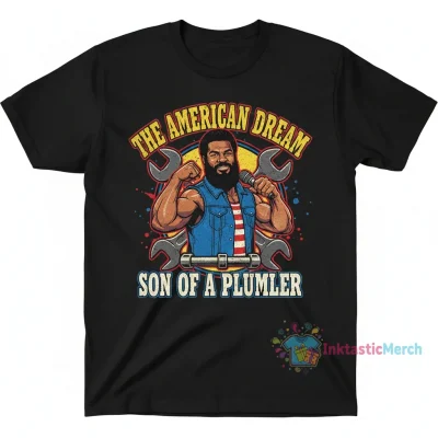 Dusty Rhodes 'American Dream - Son of a Plumber' T-Shirt