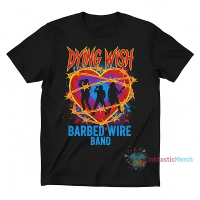 Dying Wish Barbed Wire Band Tee