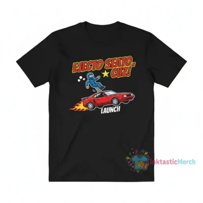 Ejecto seato, Cuz! T Shirts Youth's Heavyweight T-shirt XL Black