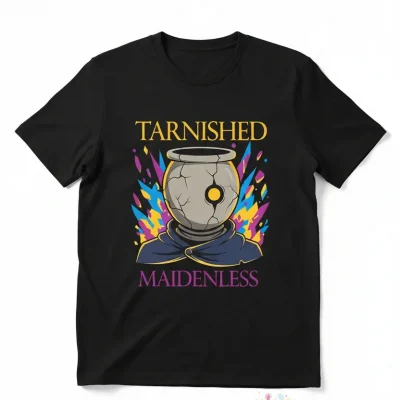 Elden Ring Tarnished Prisoner Heavyweight Tee - Black