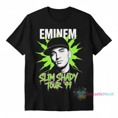 Eminem The Slim Shady Tour Shirt | Eminem Fan Gift | Concert Tour T-Shirt