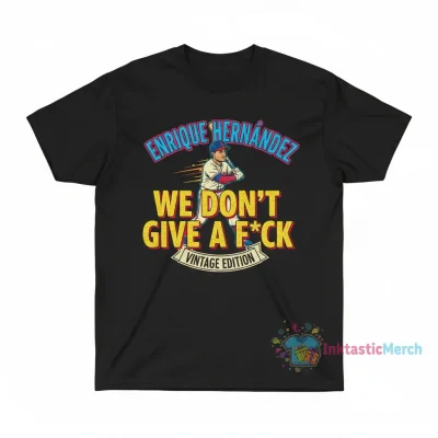 Enrique Hernández "We Don't Give A F***" Vintage Tee