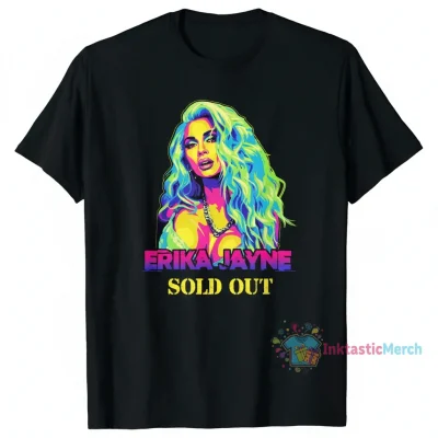 Erika Jayne Inspired Men's Heavyweight T-Shirt - Black, Size S