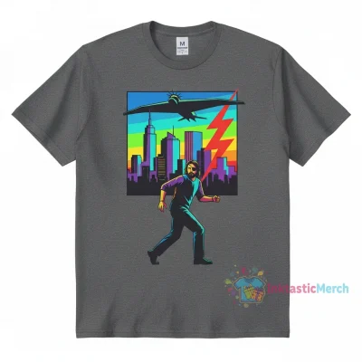 Escape Snake Plissken Heavyweight Tee - Men's M Sport Grey