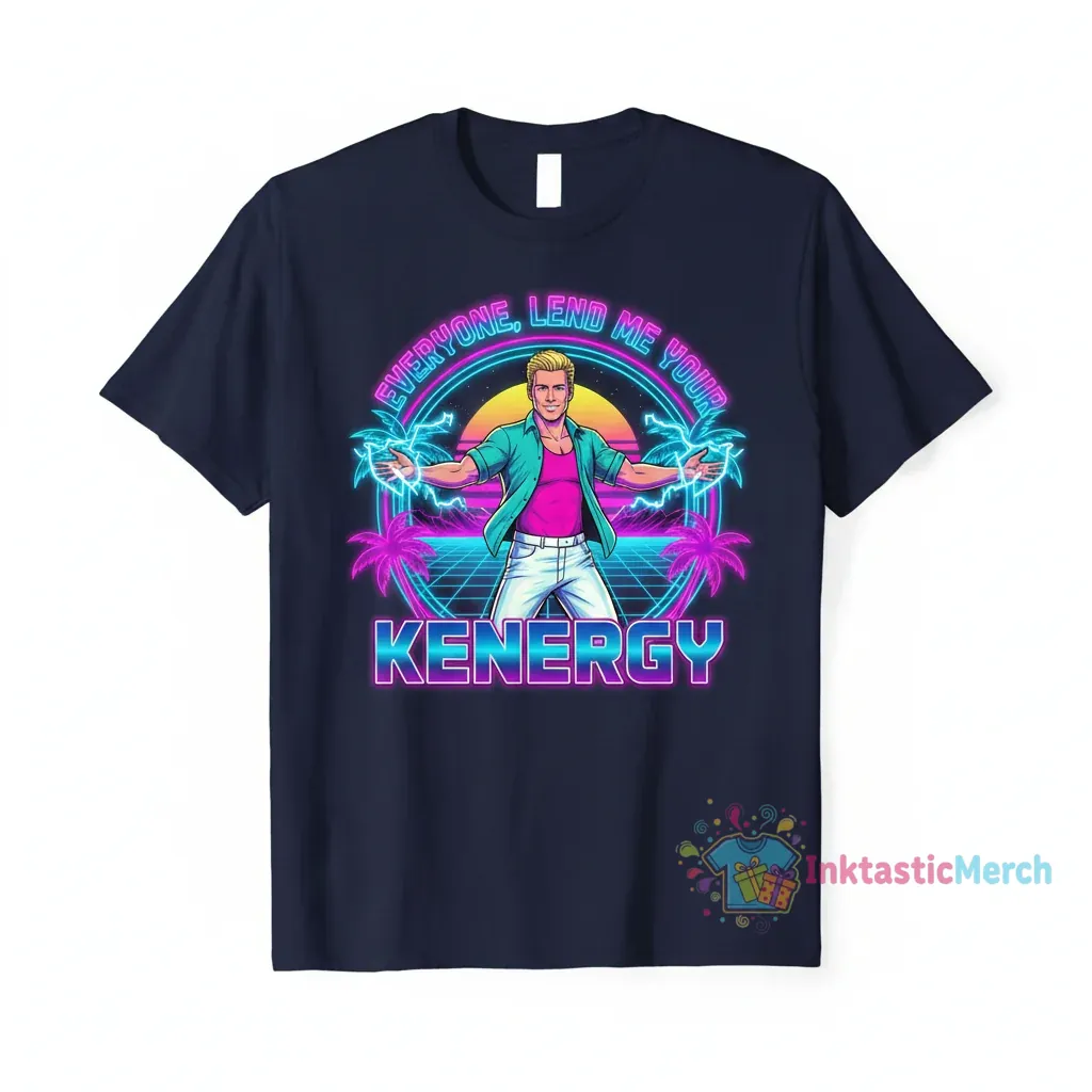 Kenergy Barbie Shirt - "Everyone Lend Me Your Kenergy" Graphic Tee 1 Kenergy Barbie Shirt - "Everyone Lend Me Your Kenergy" Graphic Tee