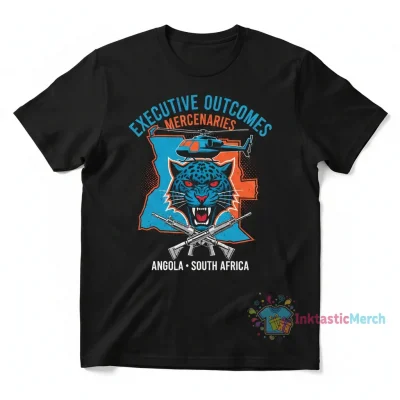 Executive Outcomes Mercenaries Angola South Africa T-shirt Men's Heavyweight T-shirt