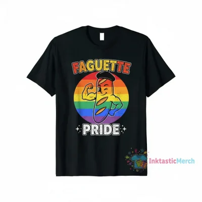 Faguette Baguette LGBT Pride T-Shirt
